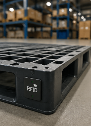 Heavy duty plastic pallet